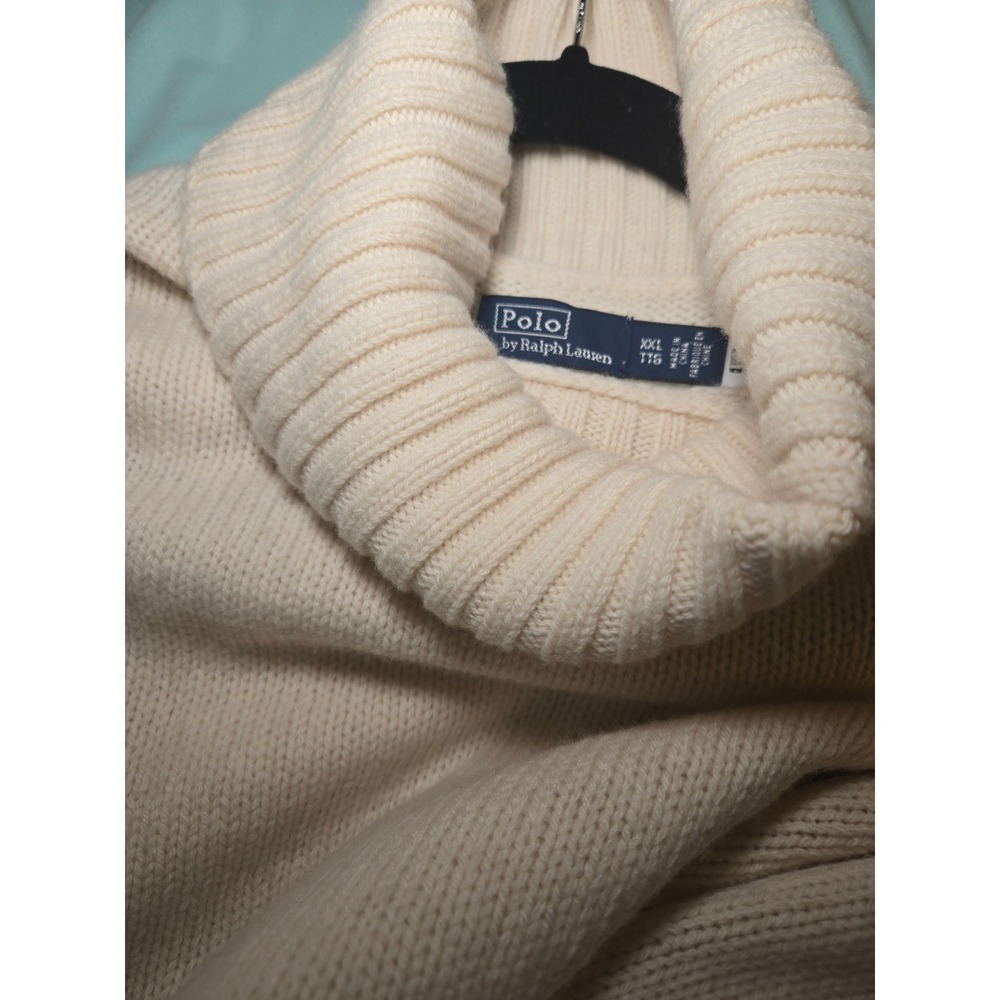 Polo Ralph Lauren 100% Wool Turtleneck Sweater NWT - Picture 7 of 8